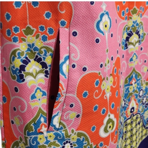 Retro Anthropologie Maeve Orava Sleeveless Shift Dress - Picture 11 of 13